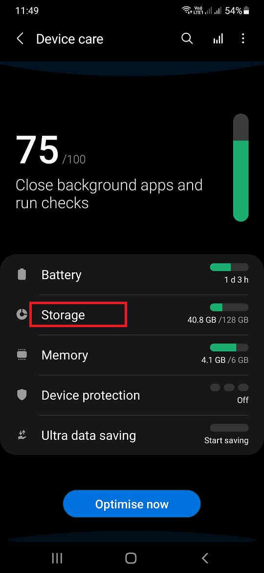 one ui usb unmount5