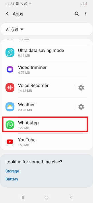 app reset one ui2