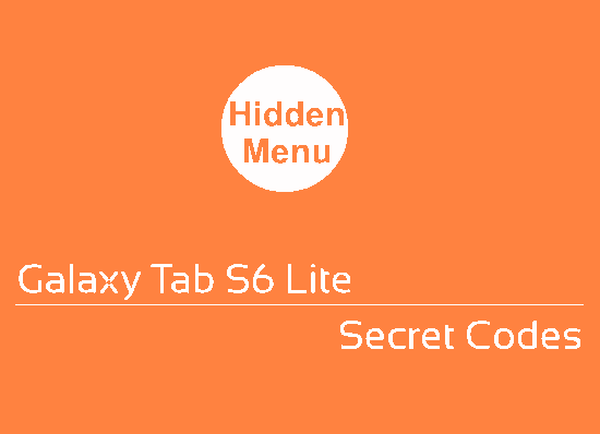 galaxy tab s6 lite secret codes