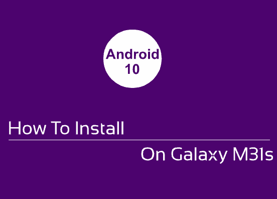 galaxy m31s stock rom install