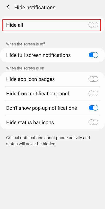 How to enable app icon badges in Samsung Galaxy a02