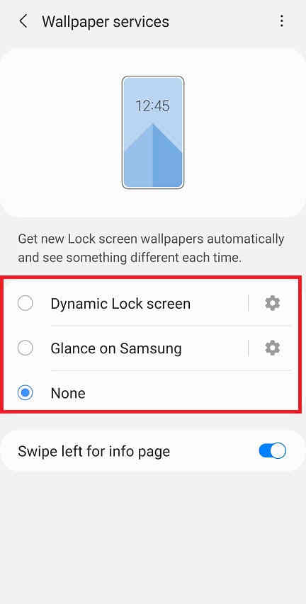 How To Enable/Disable Wallpaper Services On Galaxy Smartphone? -  